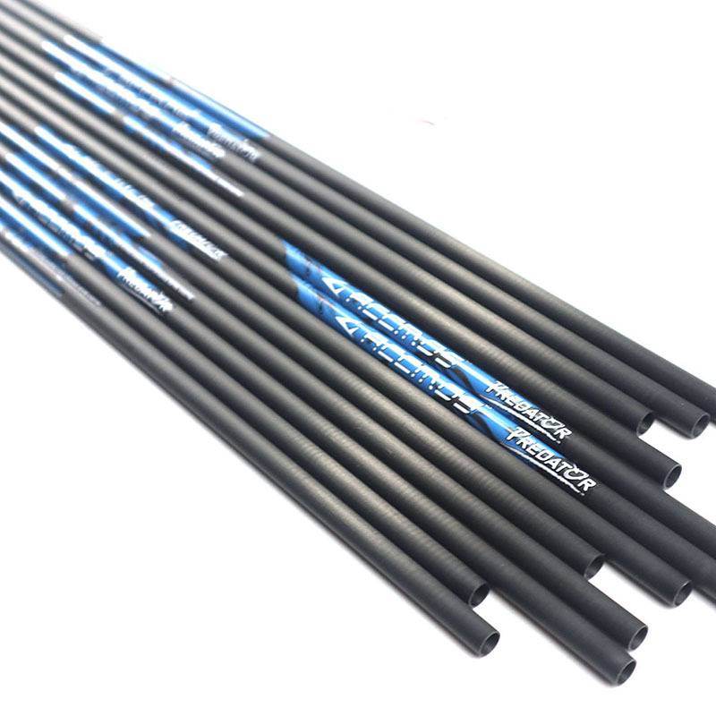 Pure carbon arrow bow arrow arrow support 4.2/6.2 internal diameter reflection composite multi -deflection can be optional DIY carbon arrow shooting supplies