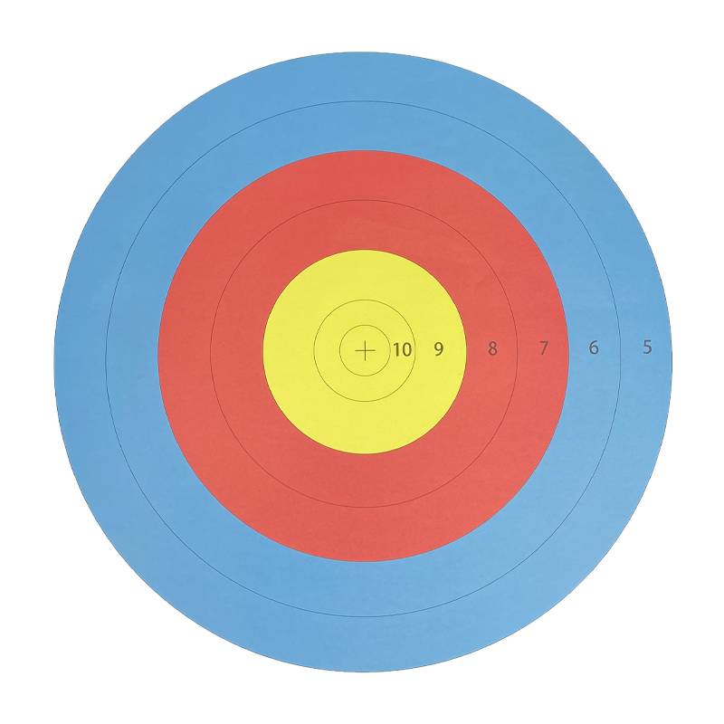 40/60 Half -ring full -ring target paper composite bow anti -curved archery equipment competition entertainment competitive bow thickened target paper