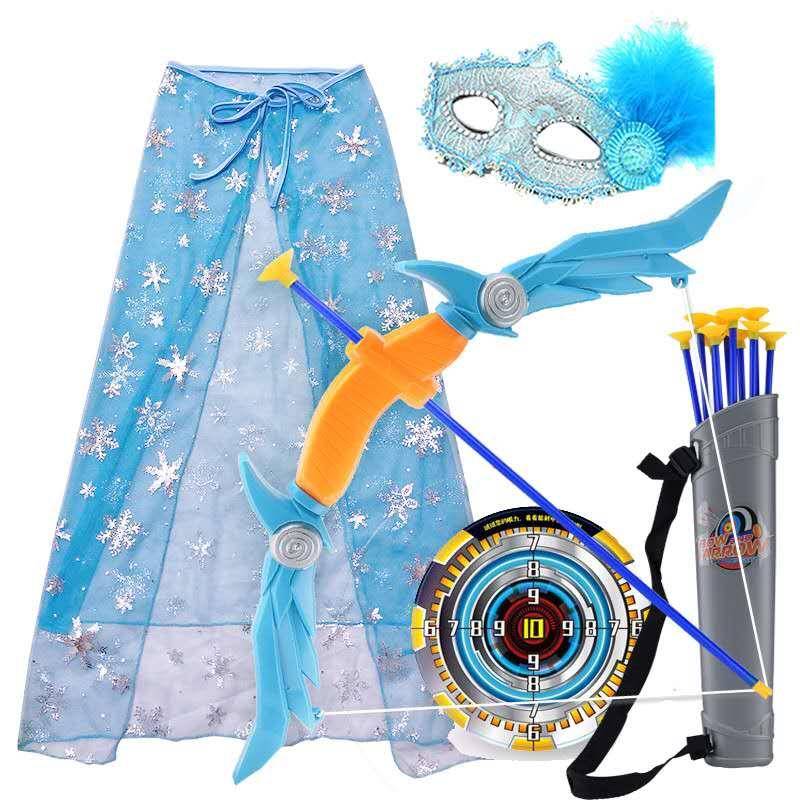 Large children's bow, arrow toy set baby parent -child outdoor shooting sports boys, girls, sucking archery and suction cup