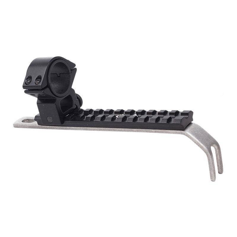 Arrow tactical hand bow electric bracket composite bow shock archery, hunting strong light flashlight laser laser can support