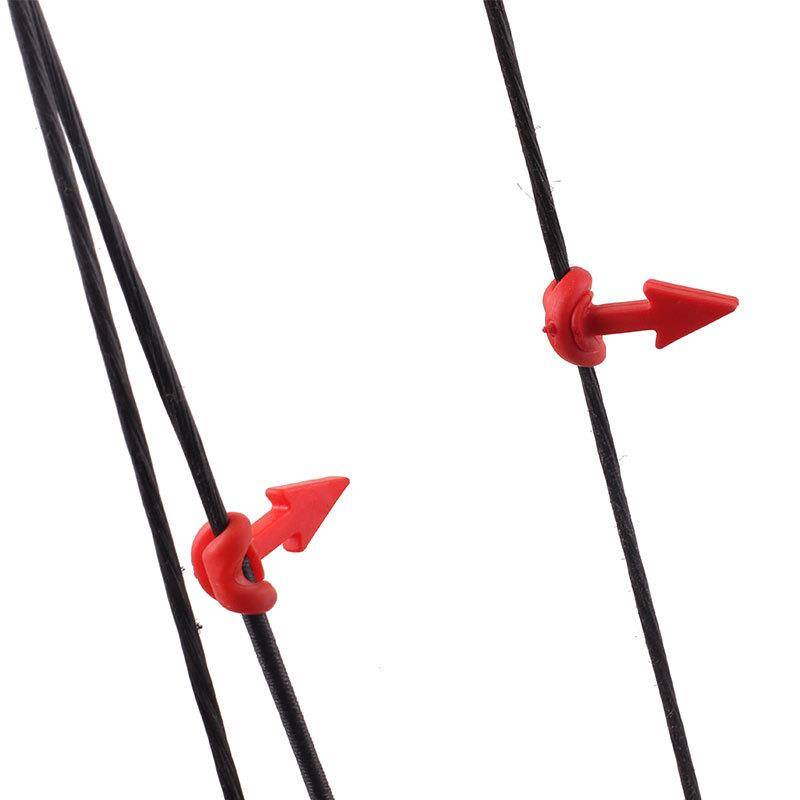 Bow arrow archery equipment composite pulley bow reduction suite rubber material stopstrings stopper