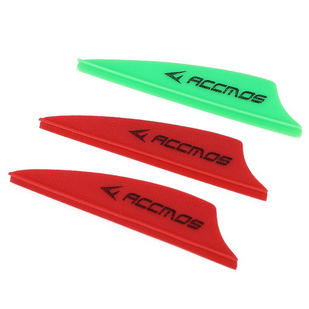 Bow arrow feather ACC shield feathers 1.75 inch arrow feather high bomb plastic feather arrow accessories