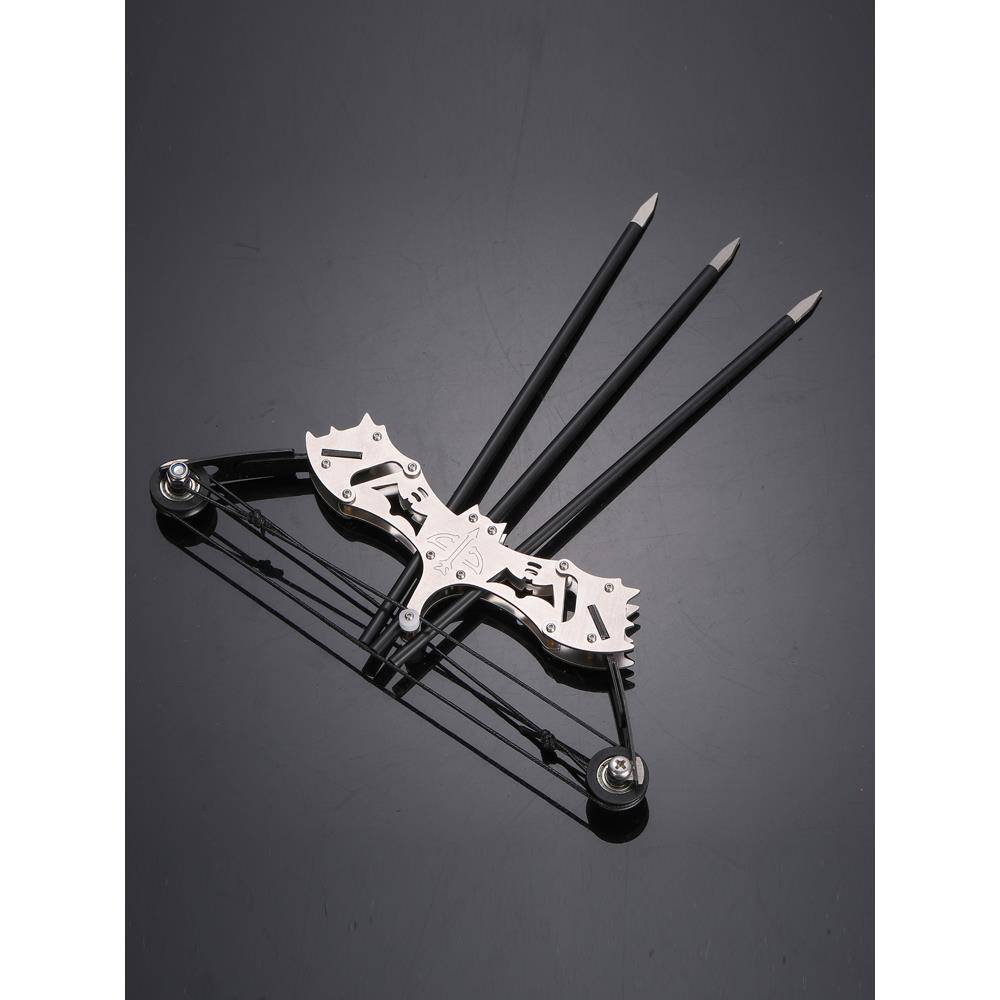 Stainless Steel Micro Micro Bow Composite Bow Bow Bow Bow Bow Revival Bow Arrow soldiers Weapon Small Bow