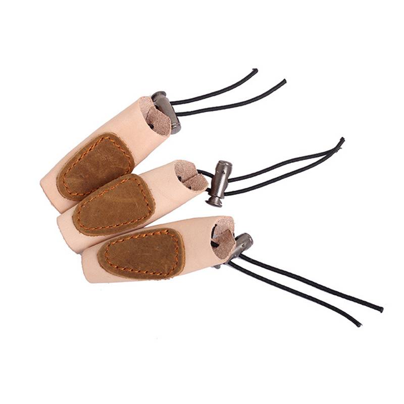 Three -finger nursing finger bow and arrow arrow full set of cowhide hand protection traditional anti -cowhide protective arrows