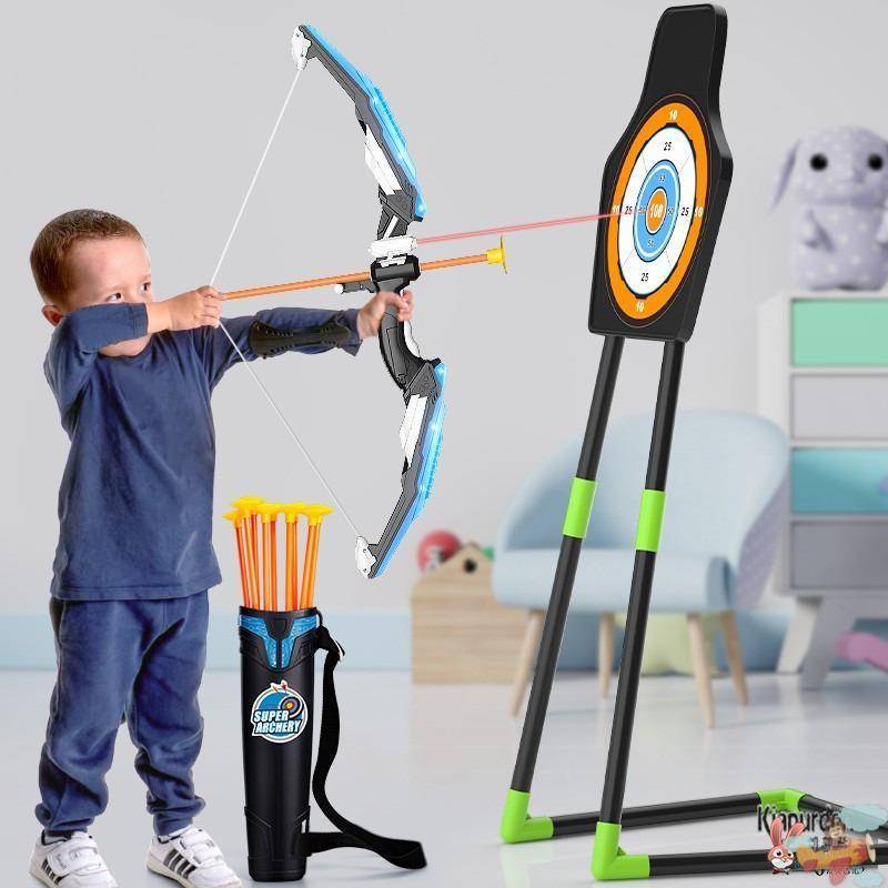 Bow Arrow Children's Toys Fit outdoor shooting boys suit professional slingshot sports props throwing pot children