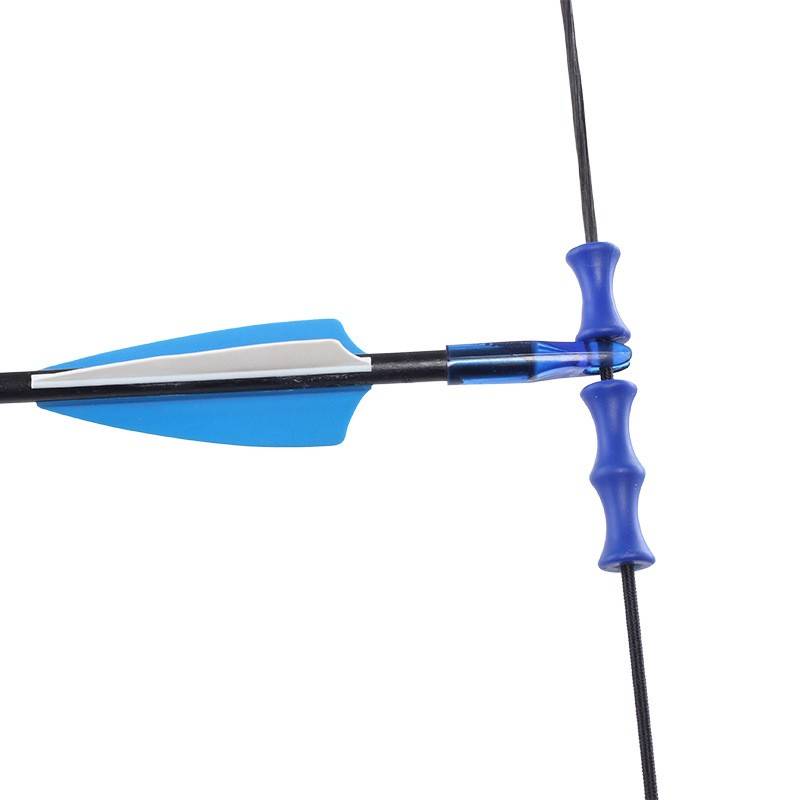 Bow, arrow silicone finger bow string silicone roller roller roller bow straight bow and arrow protective gear positioning