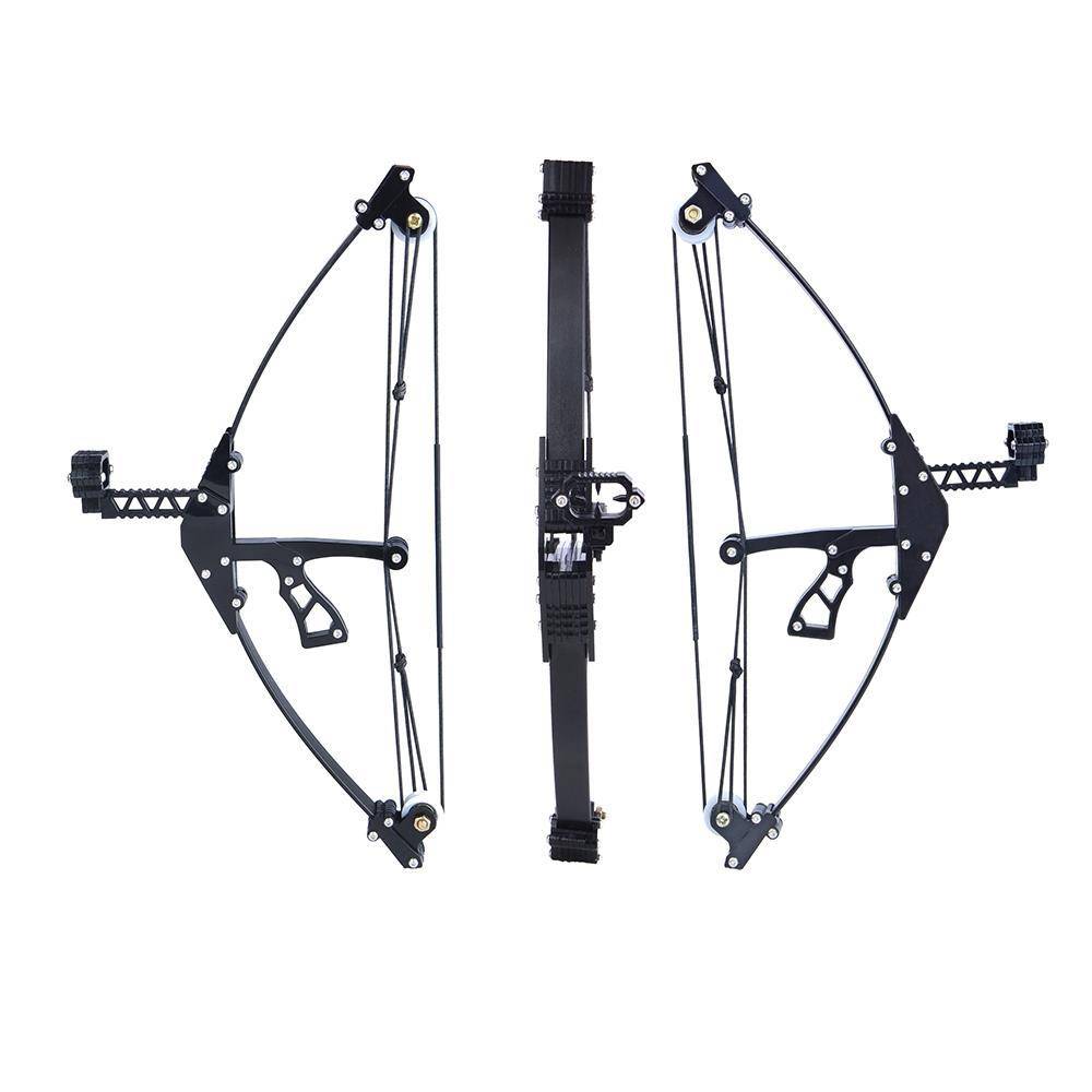 A mini-triangular composite bow, a micro-bow, self-repressive toy-fired arrow-shooter