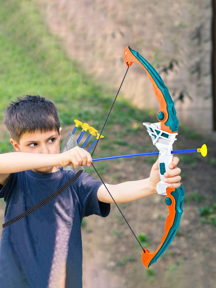Children's Bow, Arrow toy Set Getting Start Shooting Crossbow Crossbollane A full set of professional suction cup children outdoor sports boys
