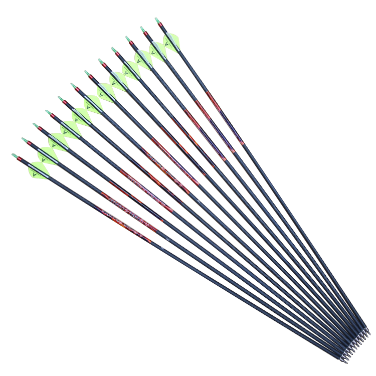 Sagittarius brand pure charcoal 3K arrow, composite bow and arrow, dual -use composite bow special arrow, shooting special 3K arrow