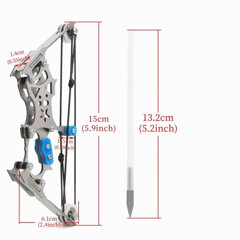 Mini-Arrow Arrows and Arrows Composite Sliding Bows and Curved Steeler Weapons Small Arrows