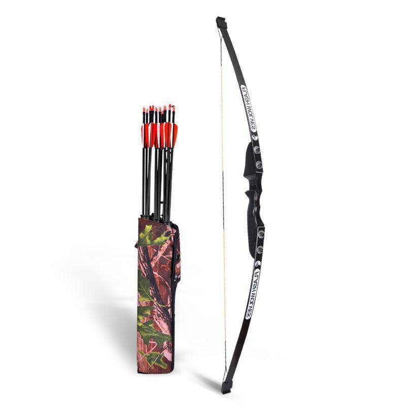 Bow arrow adult shooting archery, anti -curved bow, professional composite bow, children's toy bow and arrow traditional beauty hunting set