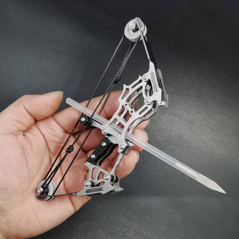 mini-archives small roller bow short-axis archers targeted children's arrow-arrowing toys