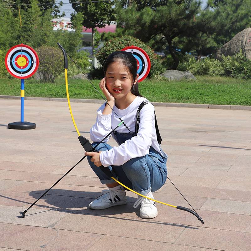 Children's bow arrow stand -up suction cup target set, target shooting sports, target target target shooting toy bracket arrow hall