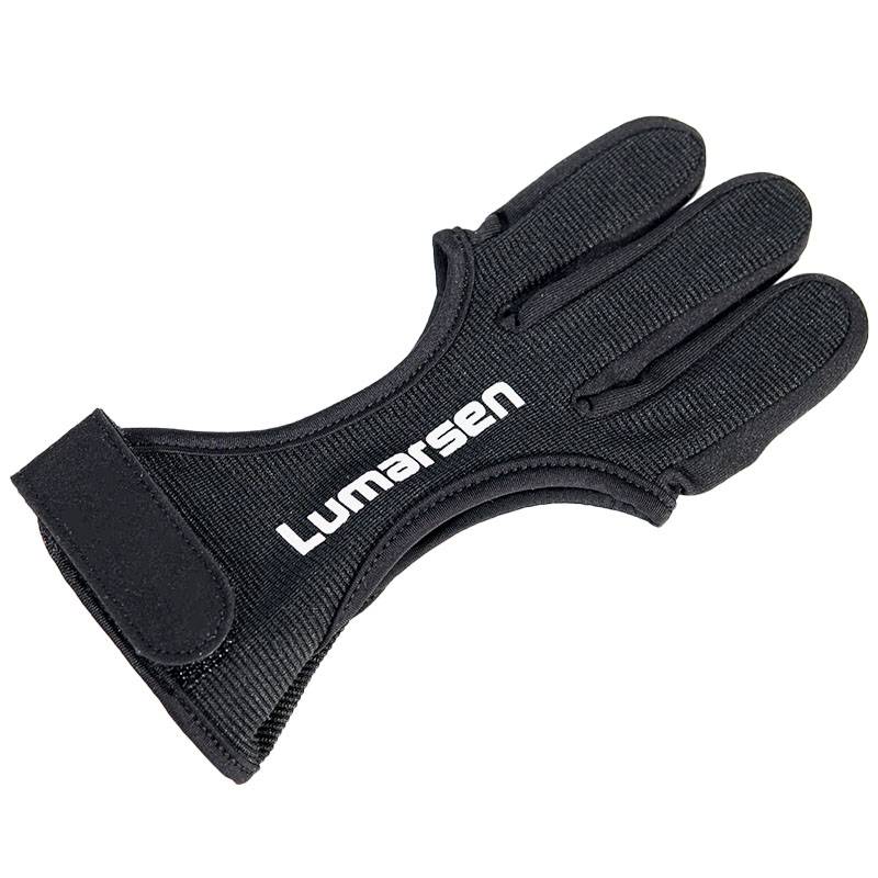 Bow and arrow fingers fingerprint traditional beauty hunting bow bow leather three -finger finger finger finger set outdoor shooting race shooting gloves