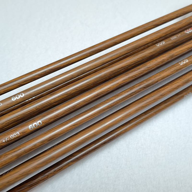 6.2mm Three -Zhenyu wooden pattern pure carbon arrow beauty hunting traditional bow shooting shooting than W racing exercise special arrows