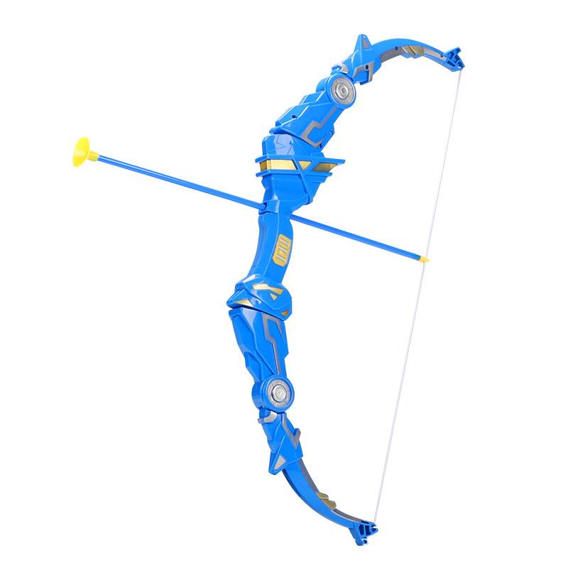 New Year Folding Bow Arrow Pan Shooting Revitalized Bow Interior Sports Children's Suffering Fingering Finger Protective Archery Set toys
