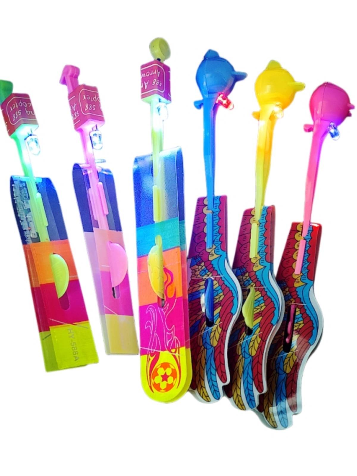 Large slingshot ejection archery shines, flying, Fairy Square Plaza Hot Selling Sales Source Night Market Nostalgic Little Gift