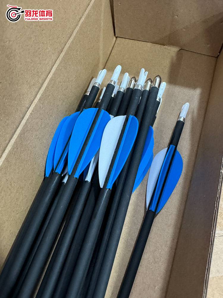 Yulong Bow Arrow Shooting Arrow Sports Adult Children's Traditional Reproductive Reproductive Straight Bow Bow Mixed Carbon Mixed Tail