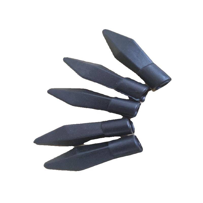 Safe children's rubber arrow outdoor shooting CS game children's toy bow arrow 8mm7mm black