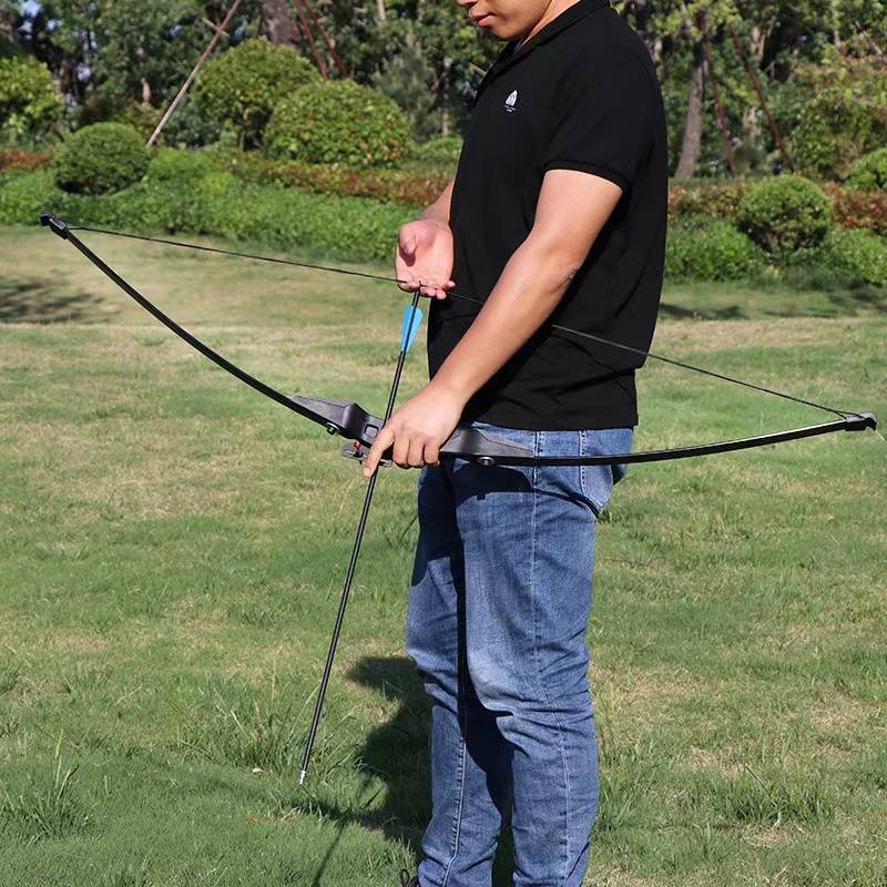 Bow and arrow equipment anti -curved bow bowl bow, bow and arrow target outdoor parent -child sports arrow hall CS competition