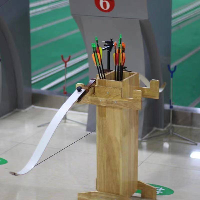 Reverse Bow Smooth Wooden Archery Straight Pulling Traditional Beauty Hunting Gow Barrel Barrel Outdoor Arrow Shooting Motor Equipment