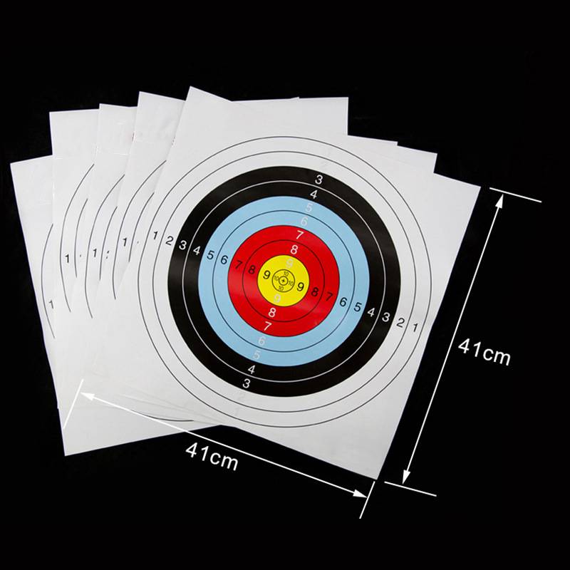 Children's bow and arrow target paper are all half -ring dart competition training shooting archery museum special exercise arrow target grass target