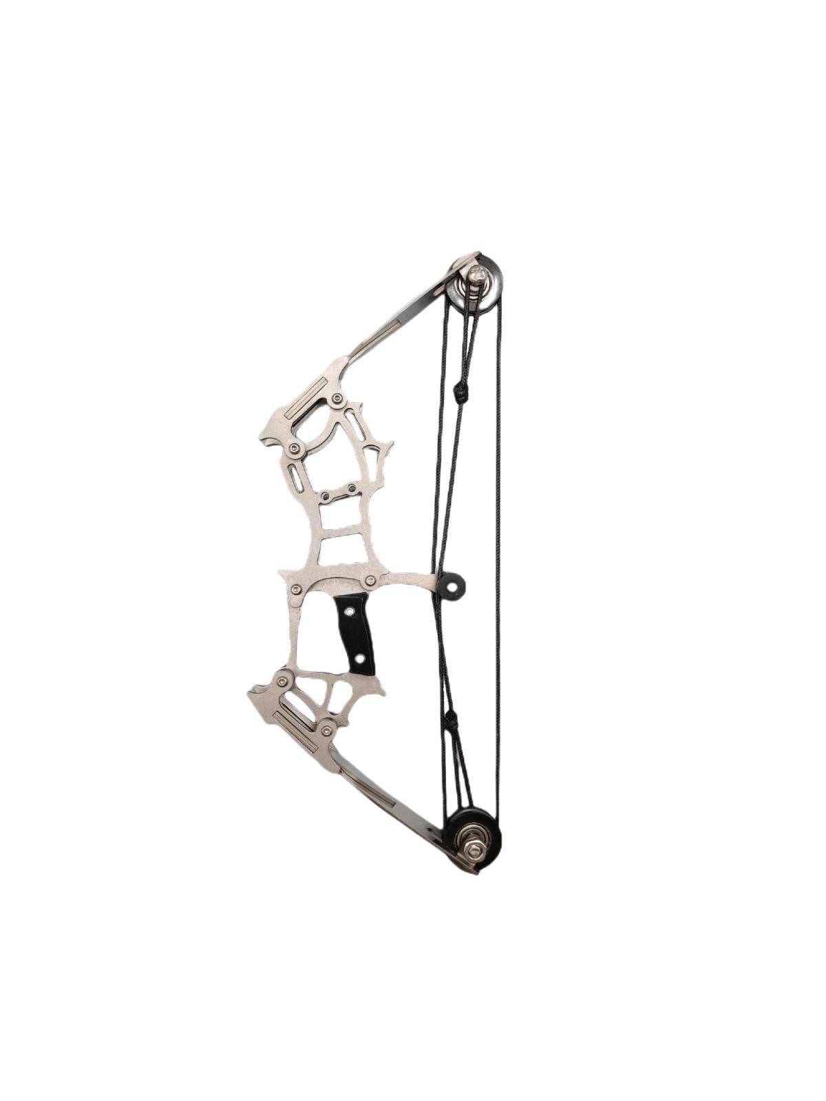 Bow arrow miniature bow and arrow composite bow bowl bow bow bow stainless steel soldiers weapon small bow ejle