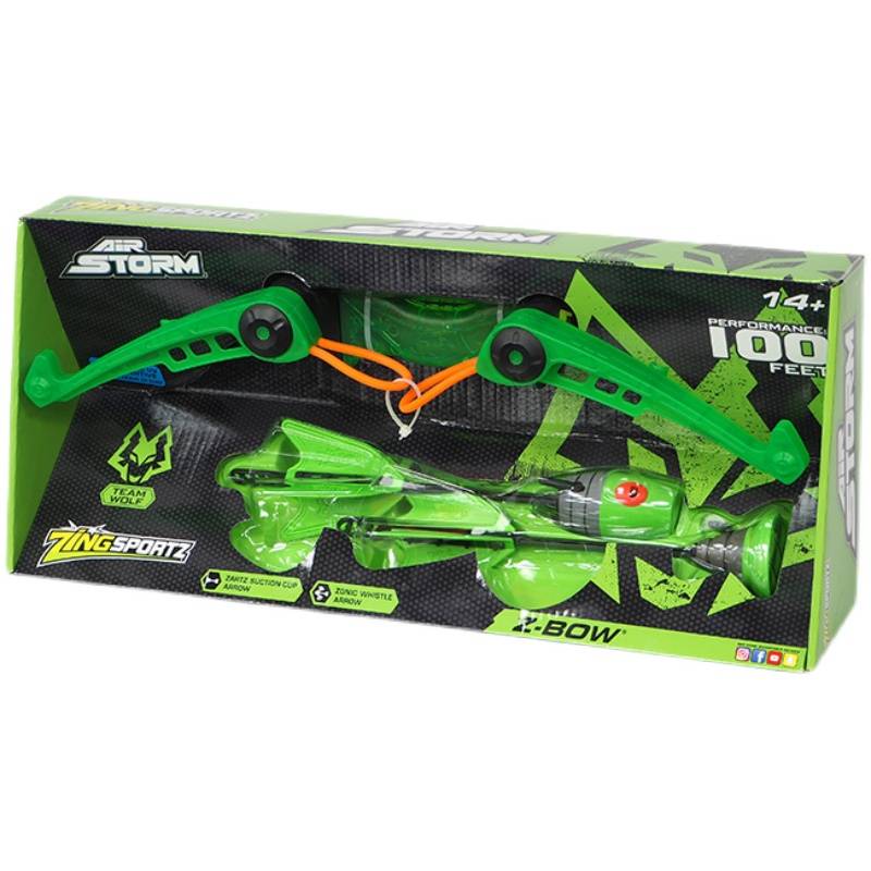 Zing children's bow and arrow toy boy girl girl girl girls and archery suction cups safe and crossbow counterbats outdoor sports