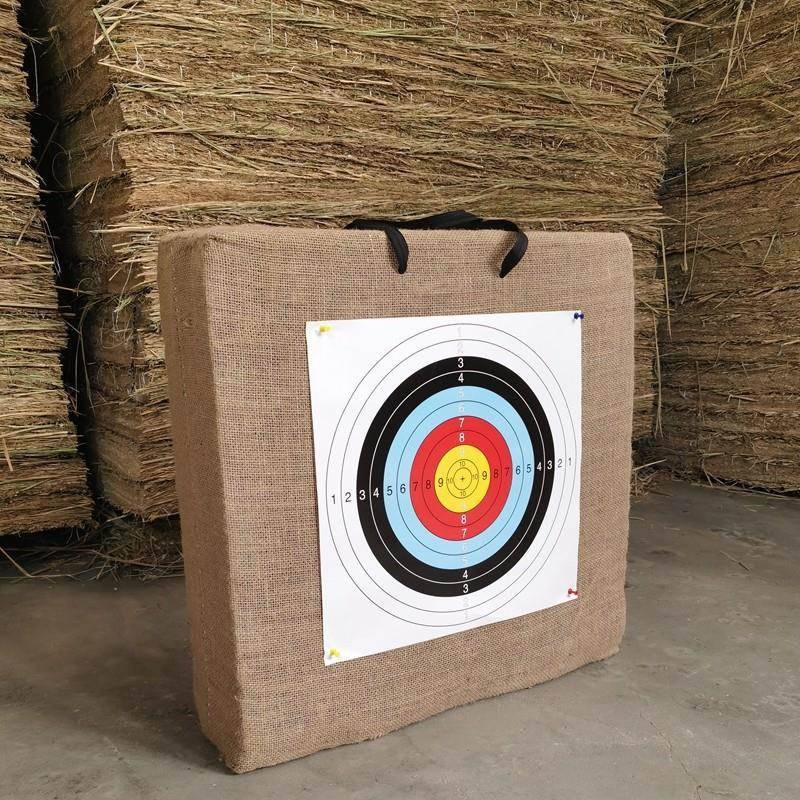 Various sizes of arrow target grass target wall competition training shooting archery museum special 128 encryption thickened target frame