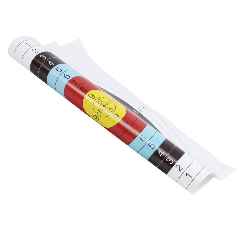 Composite anti -curved bow shooting arrows, two -united three -united 120 80 semi -ring 40 full -ring target paper target bow and arrow target ring