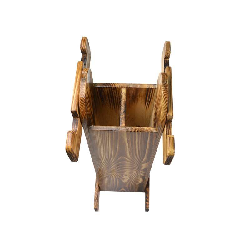 Bow and arrow frame multi -function solid wood antique arrows scenic area cast pot shooting museum traditional anti -curved beautiful hunting arrow target bracket