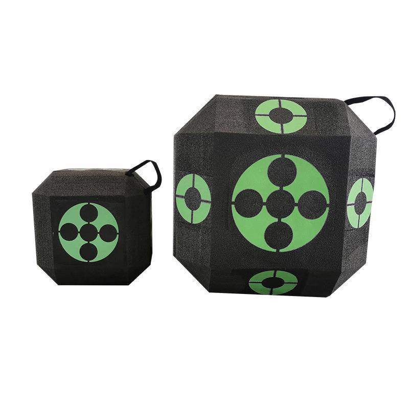 Arrow target XPE hot sticker multi -faceted three -dimensional square hand -on portable high -density shooting target outdoor arrow target