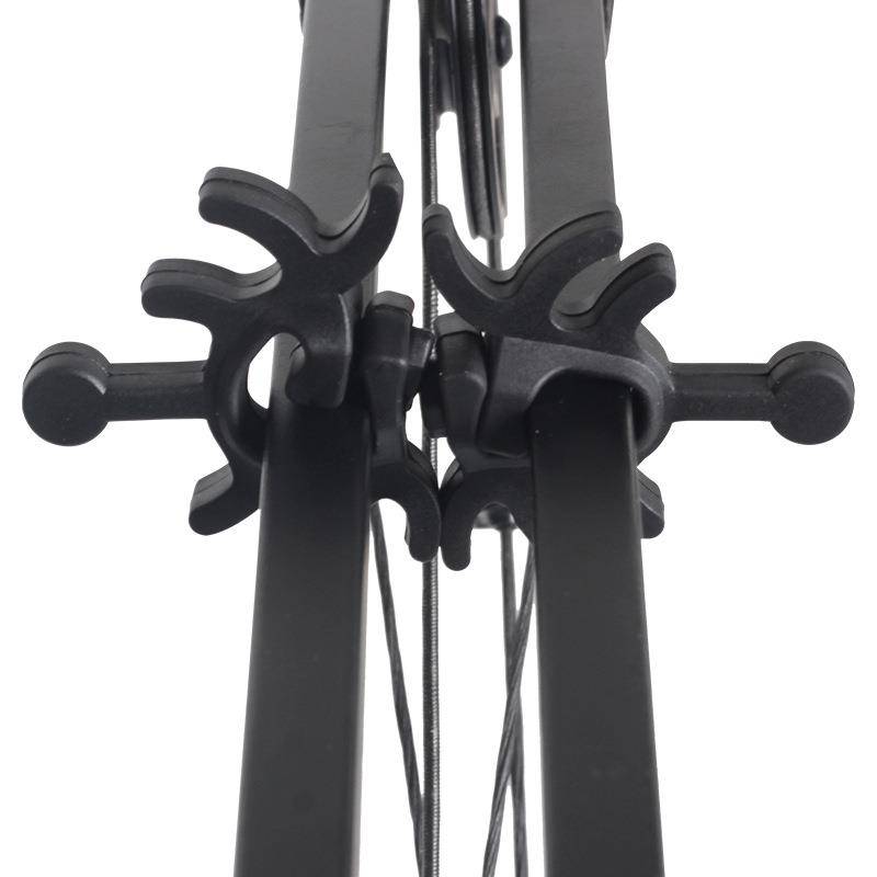 New Bow shock absorbers Two pairs of rubber material outdoor bow and arrow arrow ejaculation equipment composite pulley bow accessories