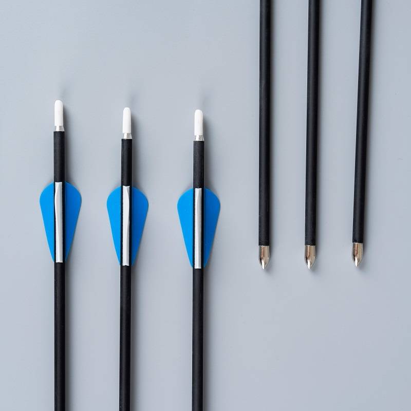 Arrow Hall 6mm short feathery mixed carbon arrow Children's adult bow can use high quality 700 deflection