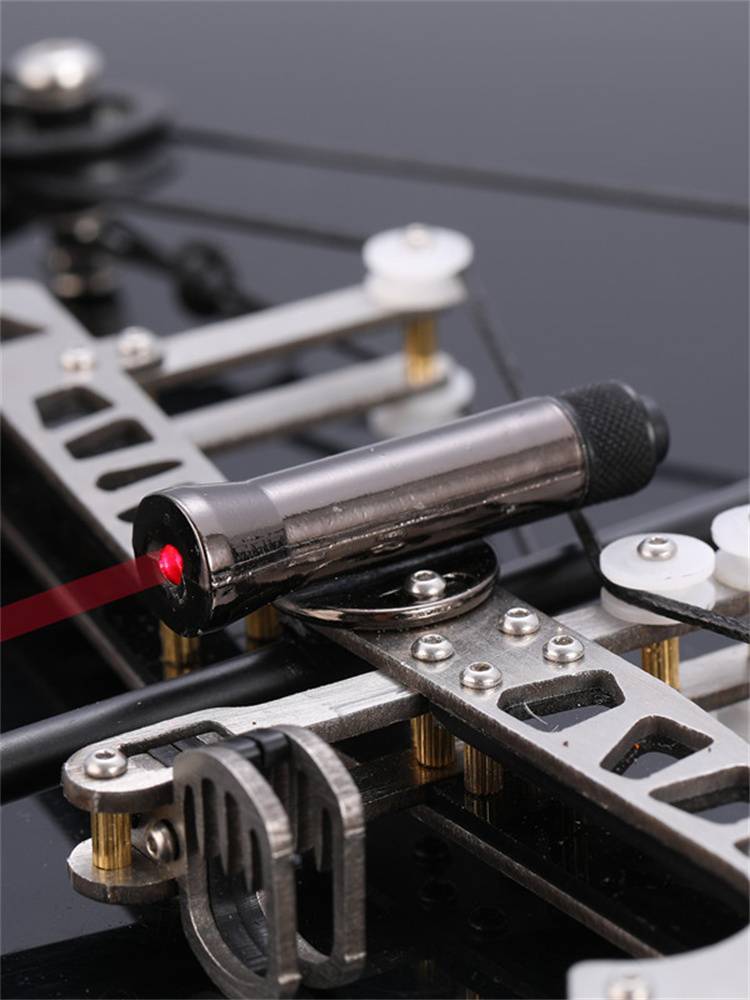 Stainless steel mini, small micro -bow and arrow composite pulley bow, arrow, arrow bow, arrow, laser aim at bowl arrow
