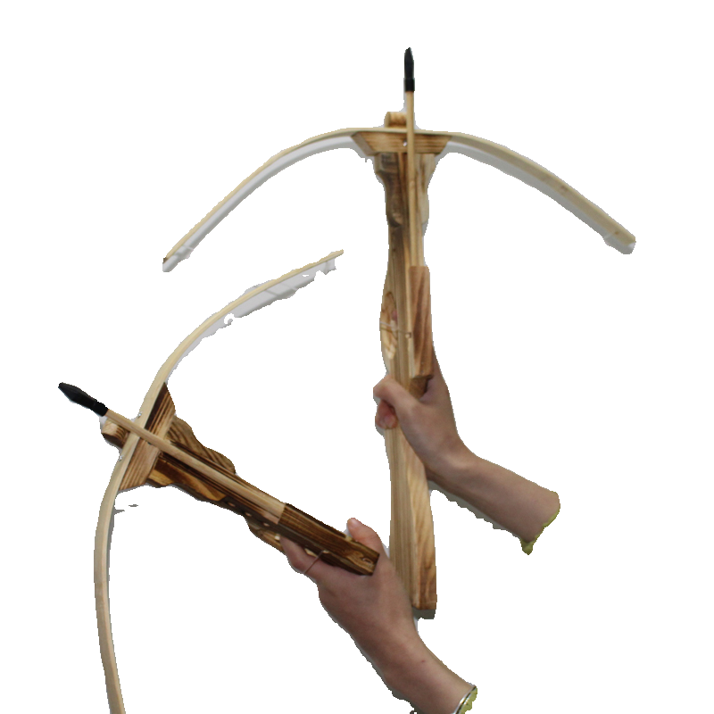Crossbow Bow, Sword Bow Outdoor Archery Toys Weapon Zhuge Lian Cross Male Gil Wood Bamboo and Wood Prop