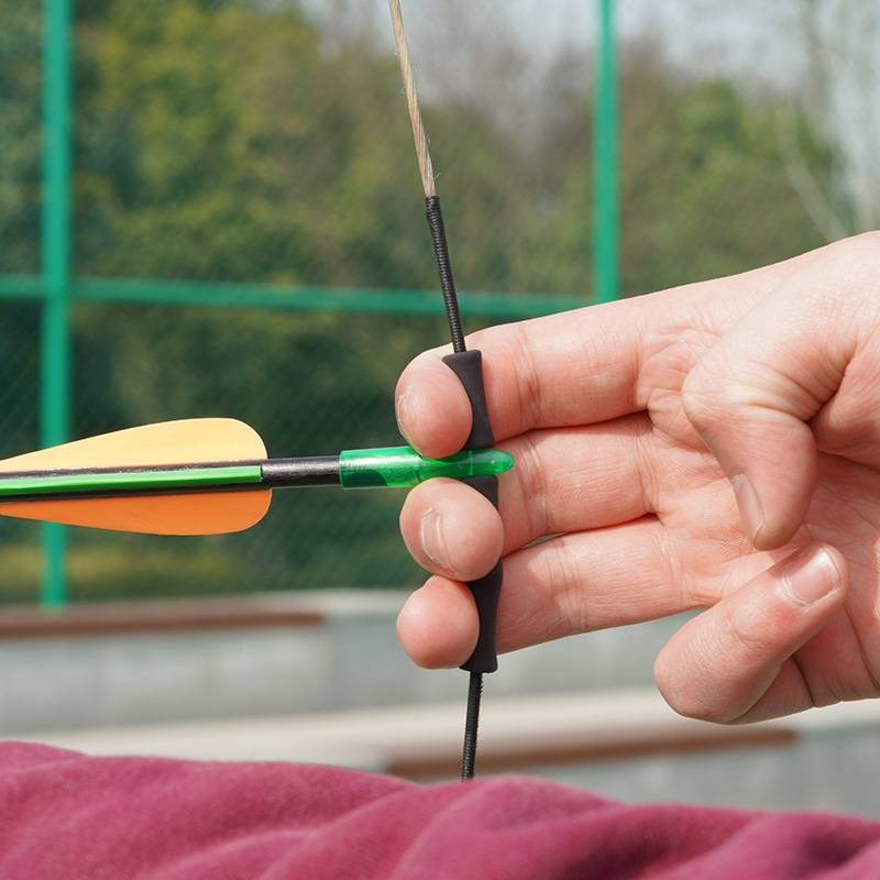 Sanlida X7 training silicon gum anti -curved finger beauty hunting archery protective finger bow and arrow shooting protection equipment