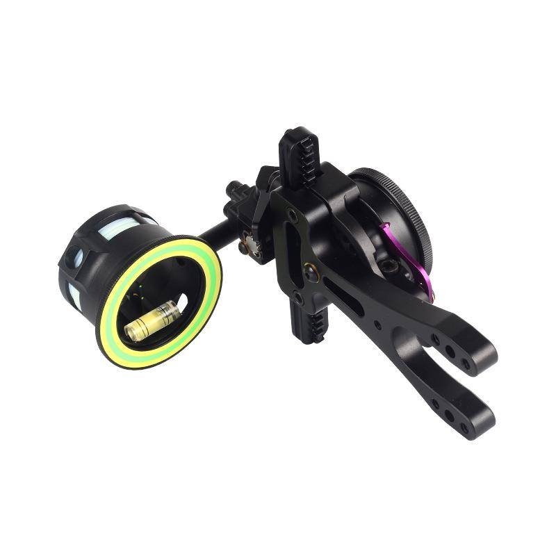 Manufacturer's new composite single needle aiming long pole/short rod fine -tuning fast -adjustment aimed archery arrow equipment accessories
