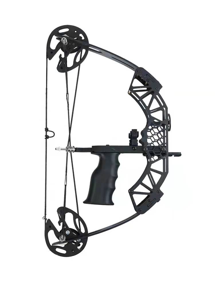 Mini-hawk composite bow, small metal bow and arrow slider, non-direct backrcing bow