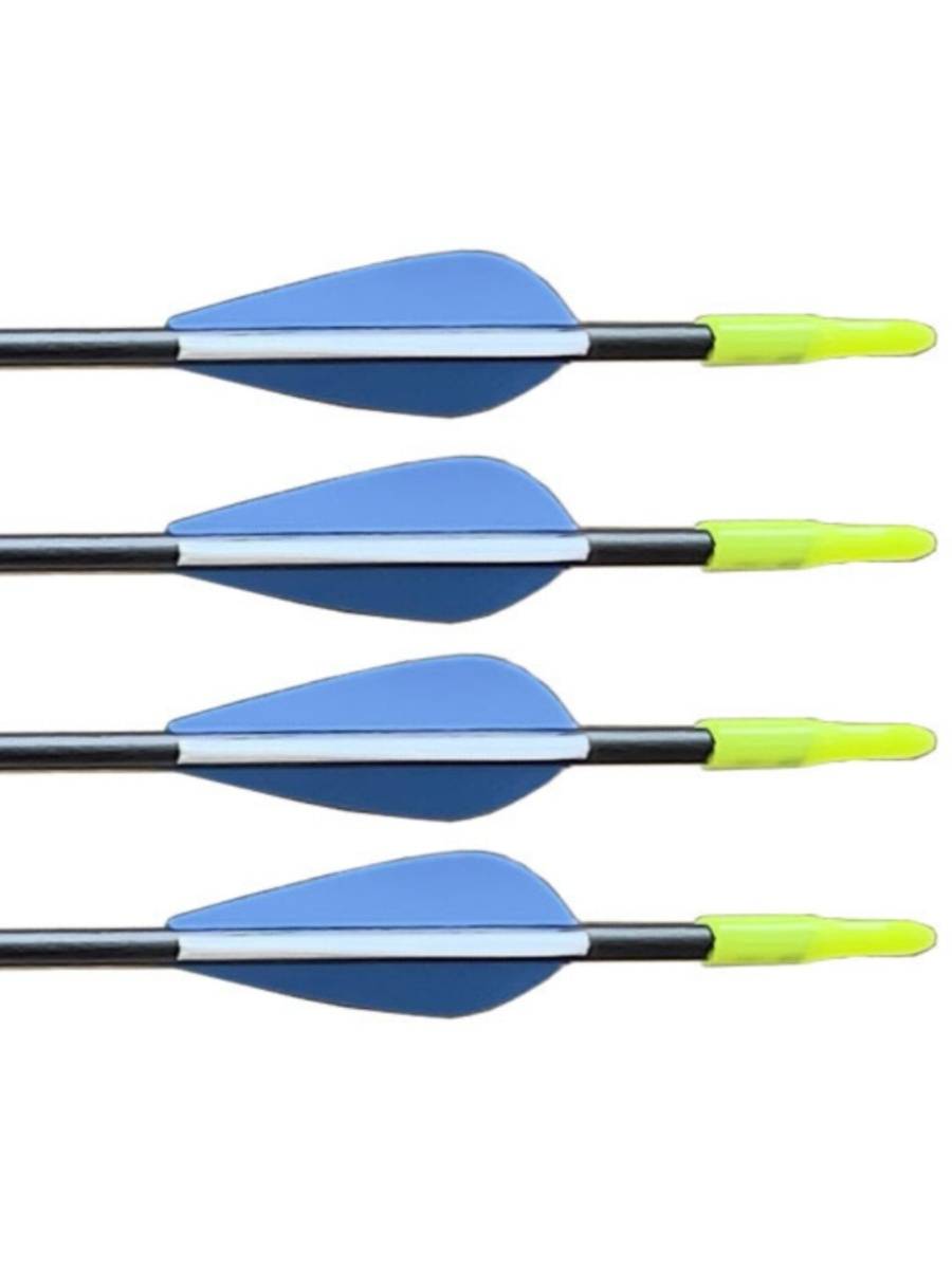 Composite bow and arrow branch traditional anti -curved bow shooting practice glass fiber carbon mixed carbon mixed carbon arrow pole beautiful hunting shoot bamboo and wooden arrow