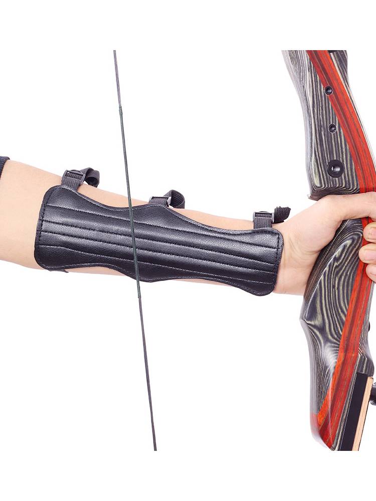Bow arrow shooting arrow protector's finger finger set thickened double -layer outdoor composite bow traditional anti -curved bow beauty hunting shooting protective gear