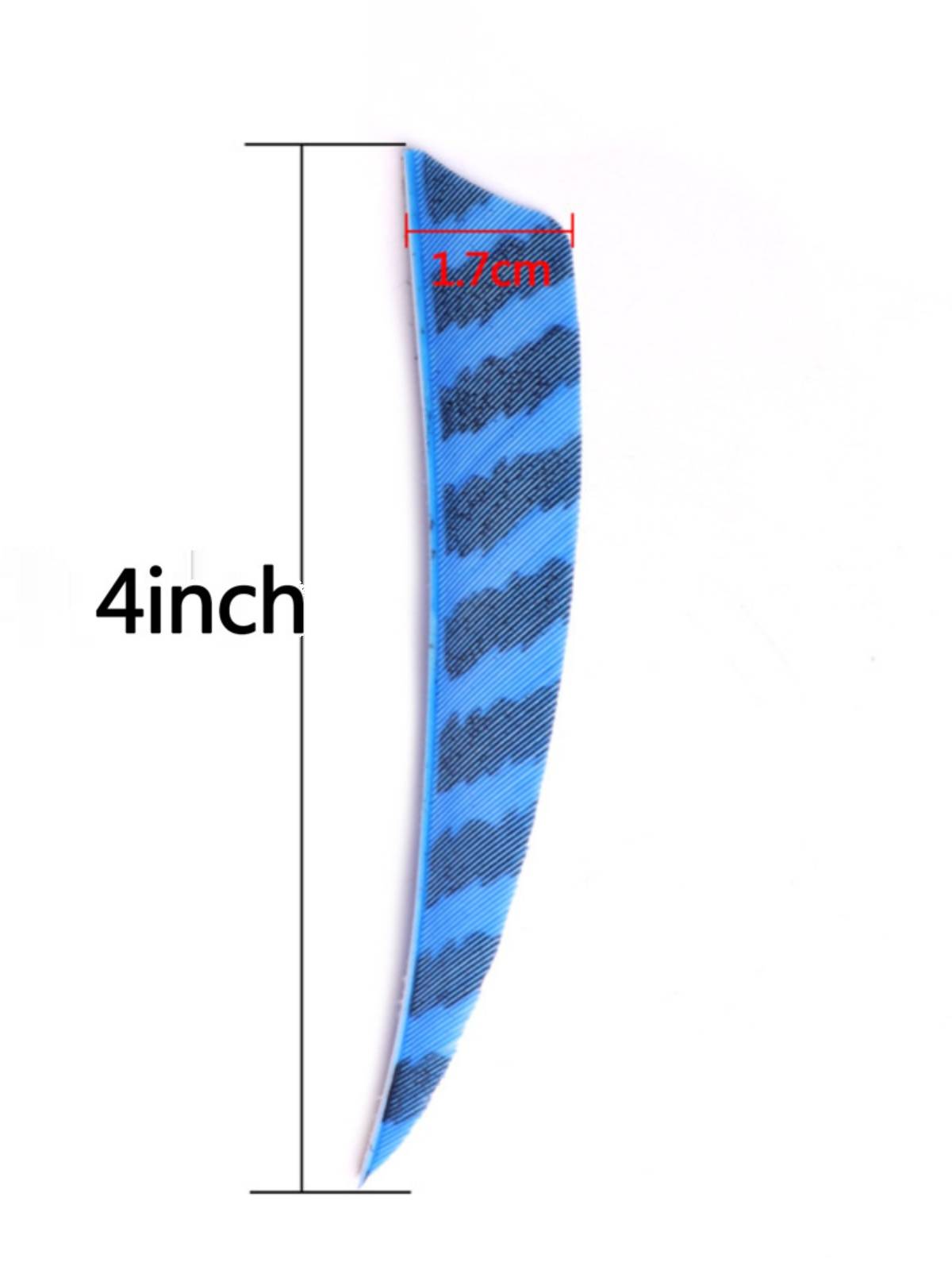 4 -inch pattern striped furry four -inch arrow feathers bowing, water droplet turkey, turkey, arrow anti -song beauty hunting traditional bow