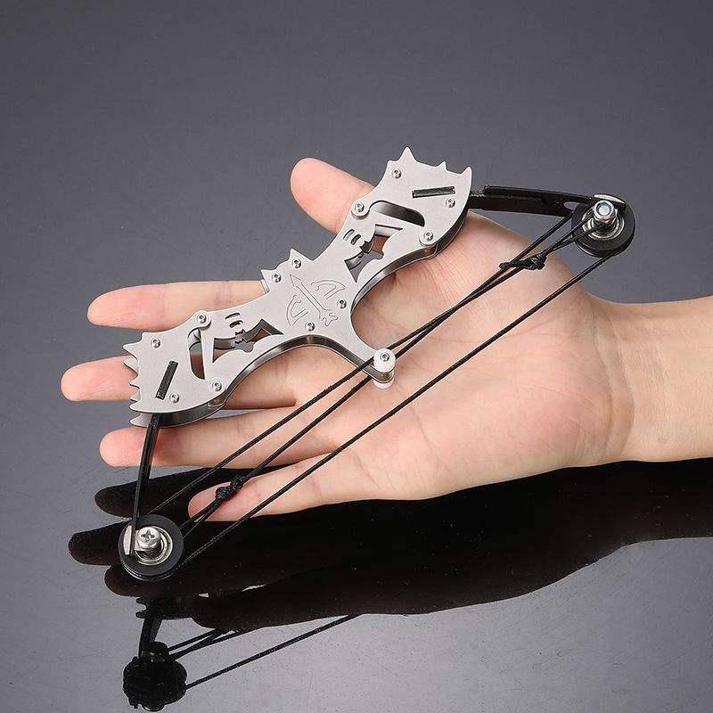 Edition stainless steel mini composite micro pulleus anti -shooting bow arrow dart/shooting/archery bow and arrow