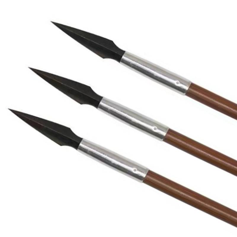 Traditional real feathers, bamboo arrows, beautiful hunting straight curved bow and arrow set shooting arrow shooting arrow bracket carbon arrow goods