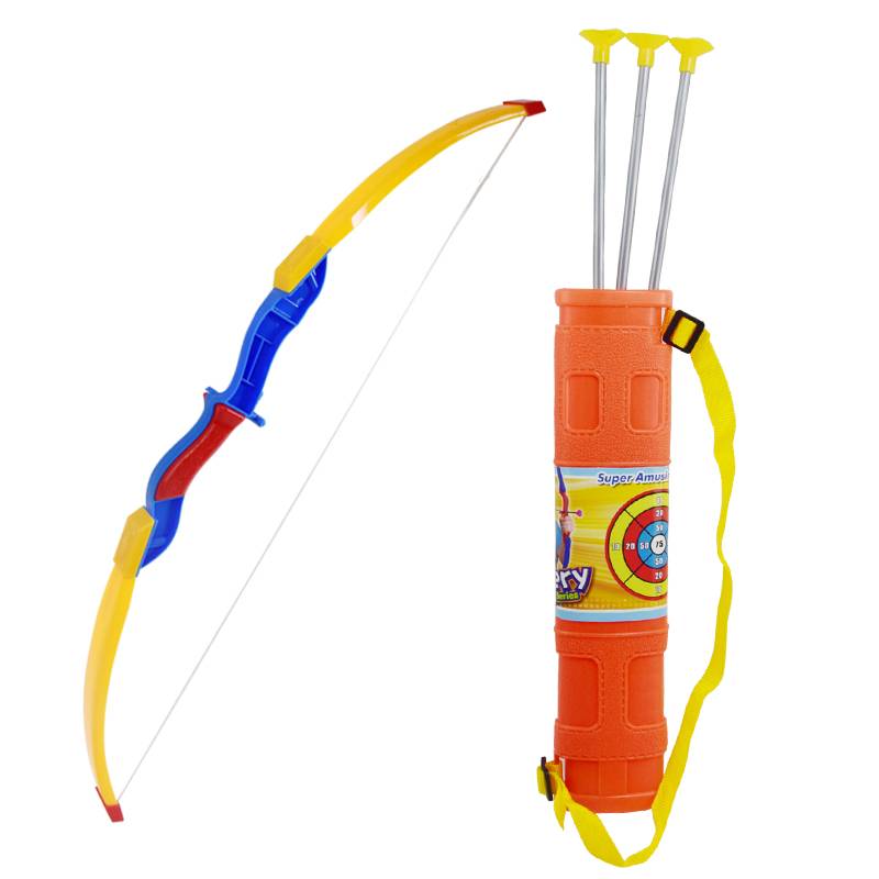 Children's elastic safety bow and arrow suction cup shooting toy simulation shooting outdoor sports 3-6 years old 5 girls 7 boys