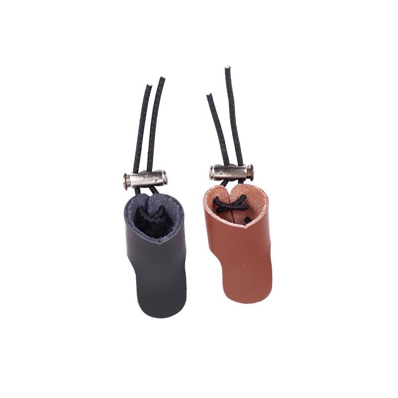 Factory's spot traditional bow and arrow fingers ancient style arrow leather finger protection gear rally to put Mongolian arrows