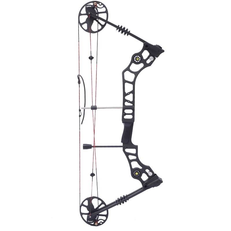 Bow and arrow adults outdoor shooting arrow alloy composite bow and arrow high precision pulley bow hunting bow shooting fish arrow set