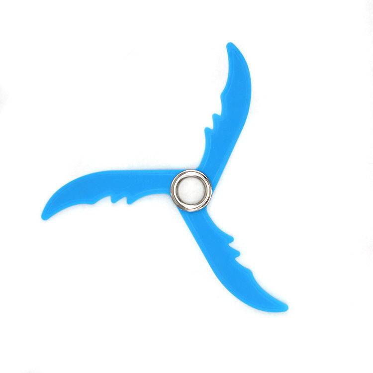 Backing dart professional back force children's smallest adults with cool folding three -leaf darts rotate with old