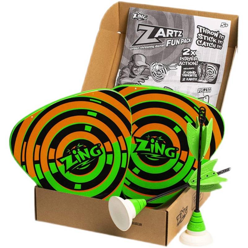 Two suction darts plus two shield