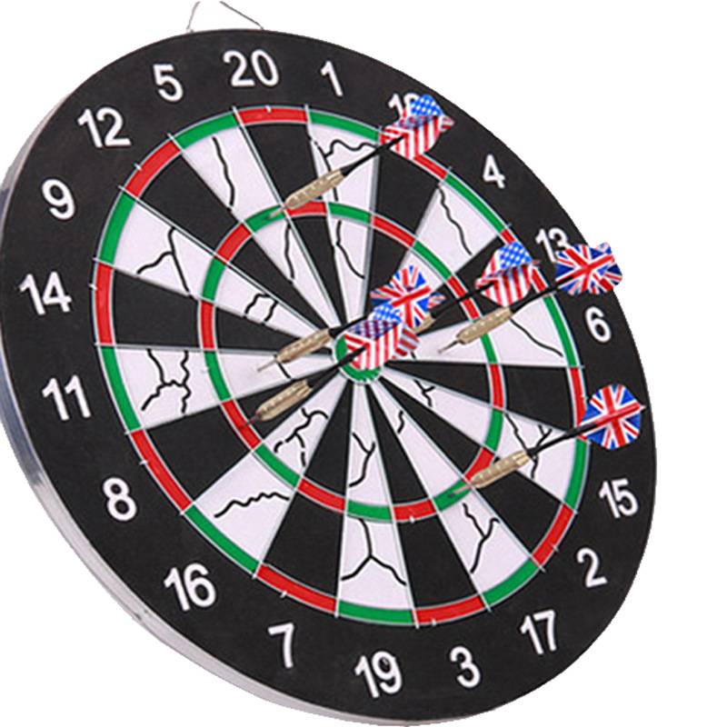 The darts game is dedicated to home-sets with adult-specialized double-floated darts